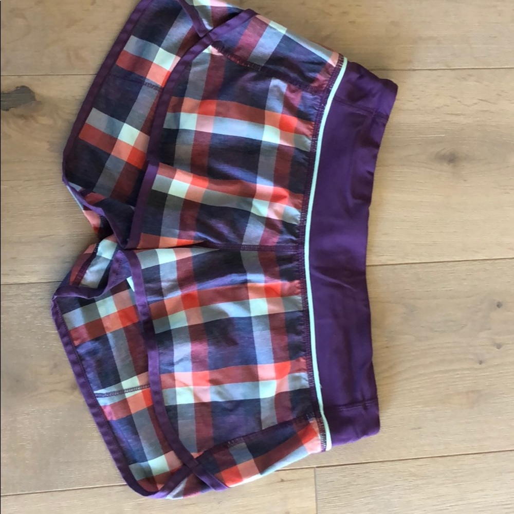 Lululemon speed-up shorts